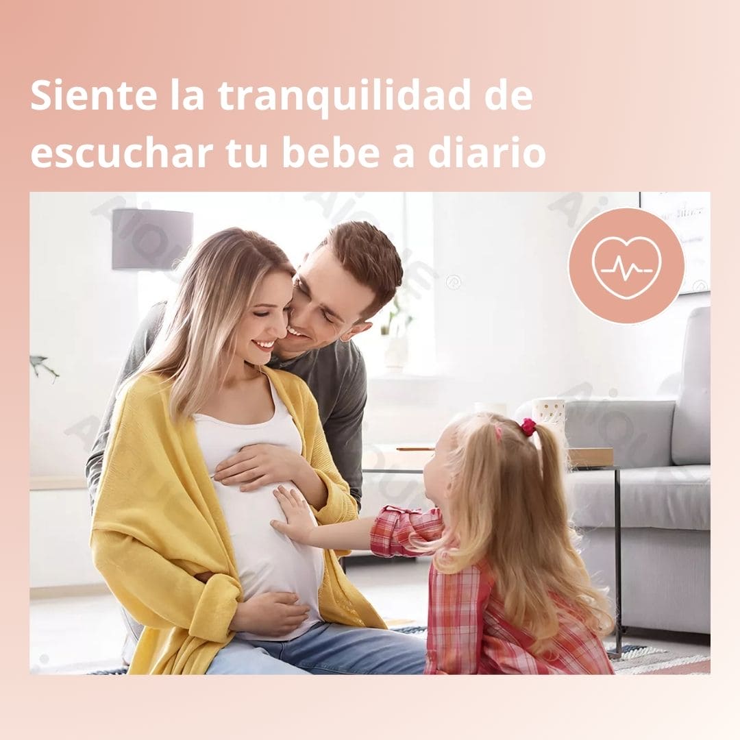 DopplerPocket® Escucha tu bebé en casa