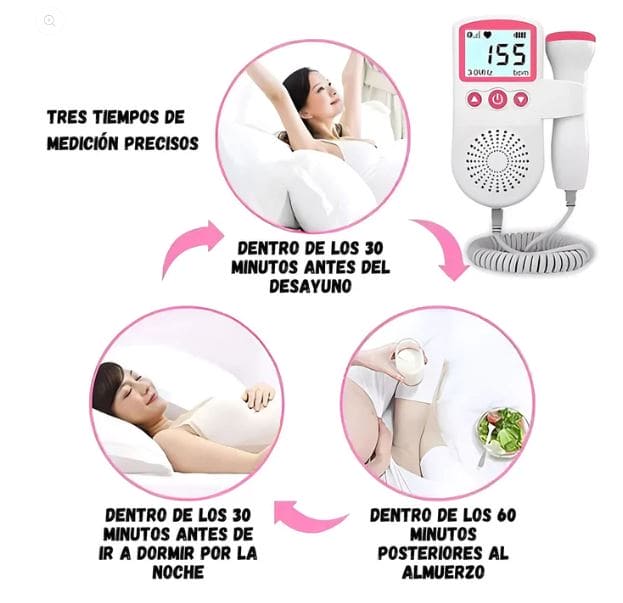 DopplerPocket® Escucha tu bebé en casa