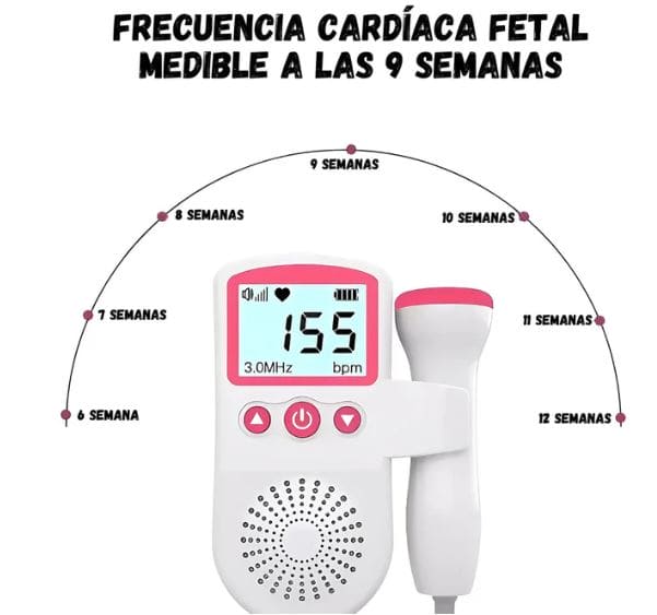 DopplerPocket® Escucha tu bebé en casa