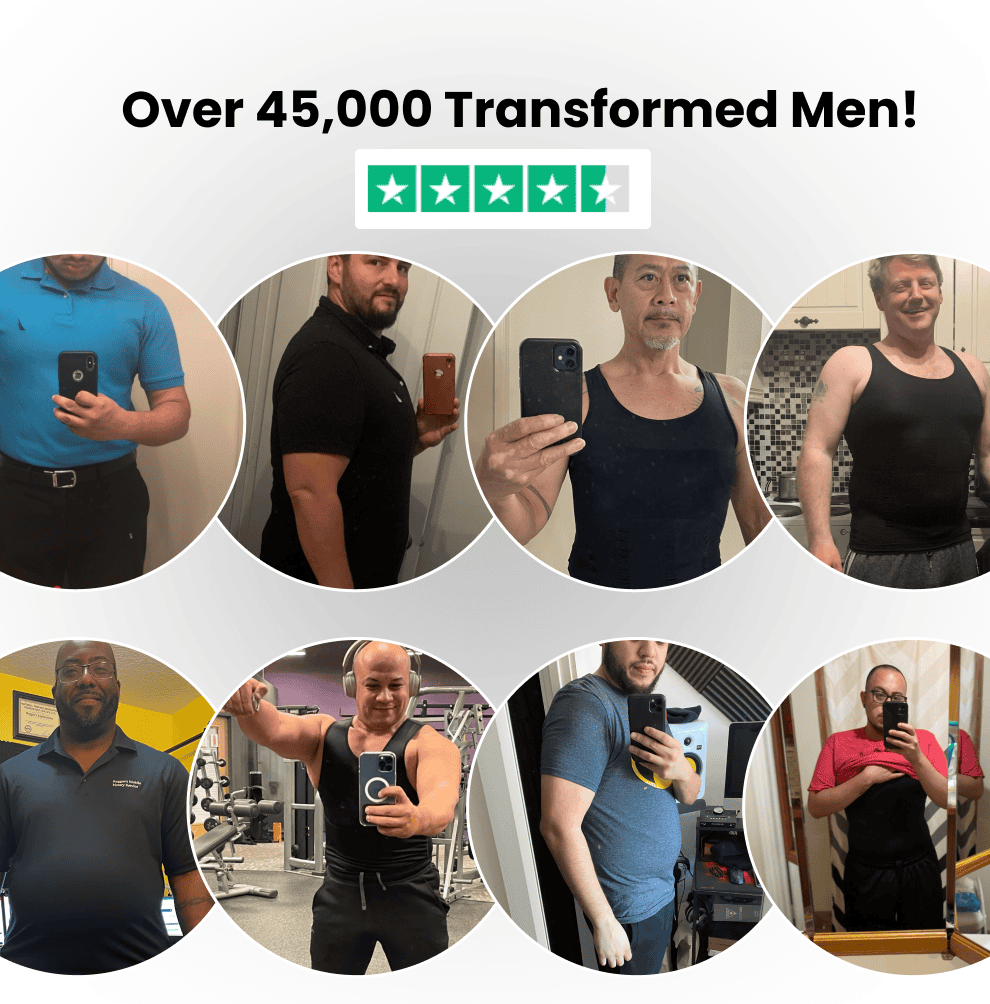 Camisa de compresión MOLDEADORA torso, abdomen y espalda