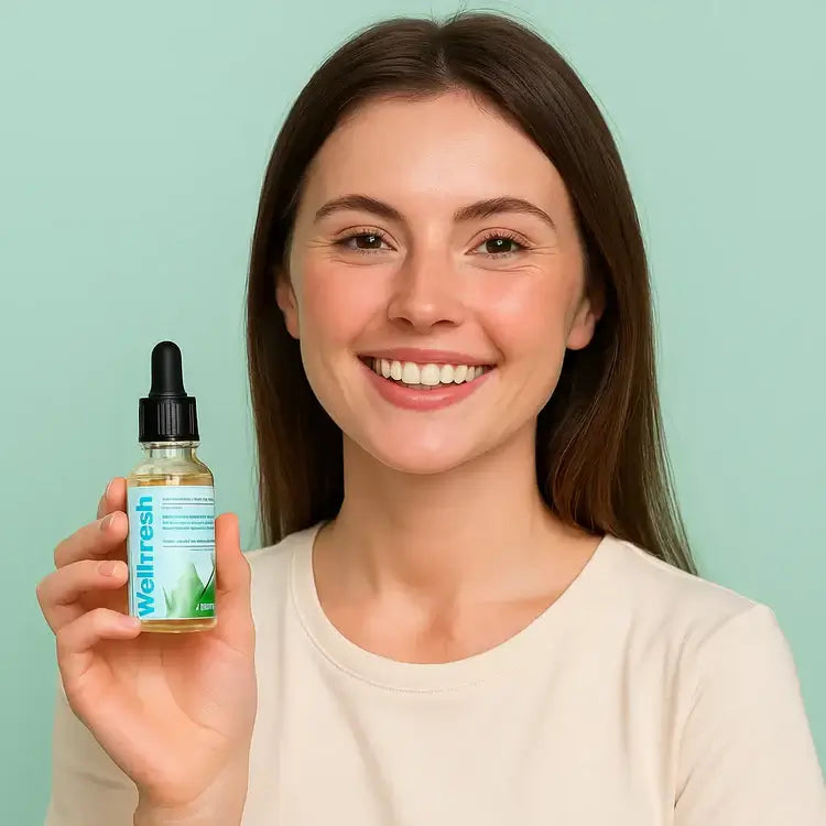 2x1 Well Fresh™ – Gotas naturales para el mal aliento