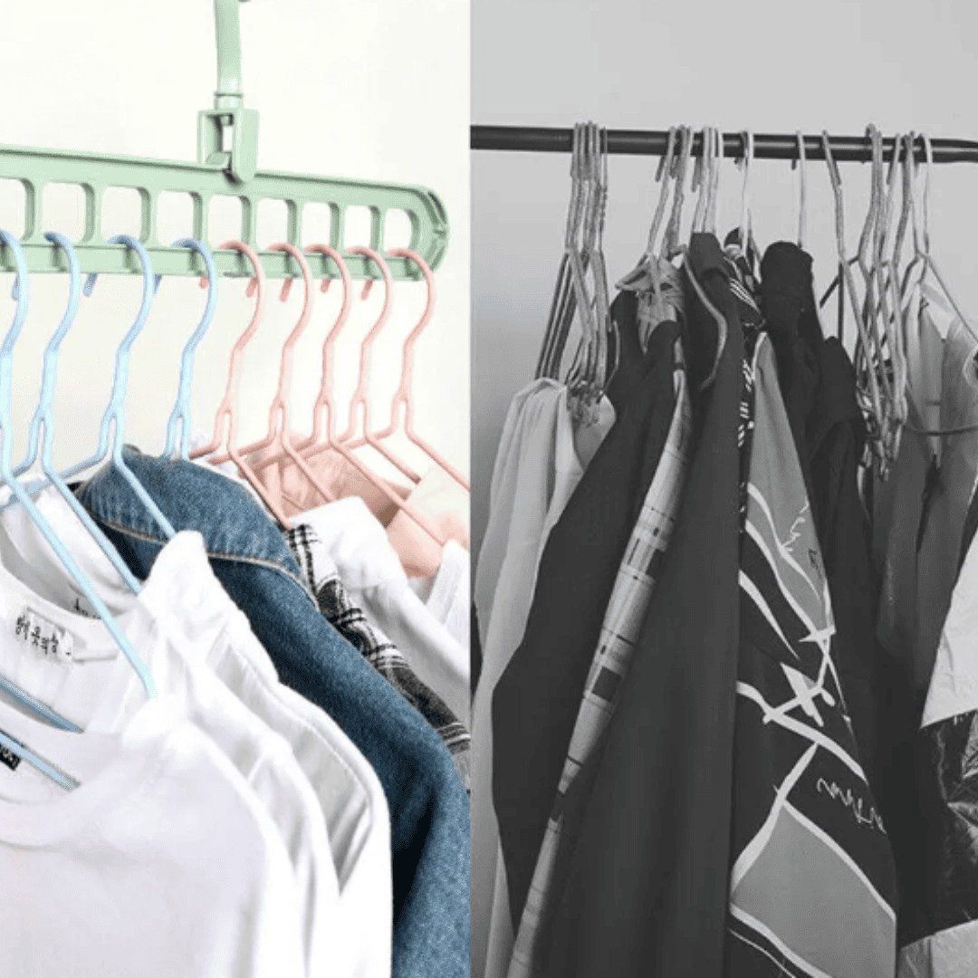 Gancho Ahorrador 9 en 1 😱 80% Más de espacio