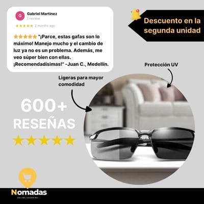 VisiónPro® -  Las gafas de aviador fotocromáticas