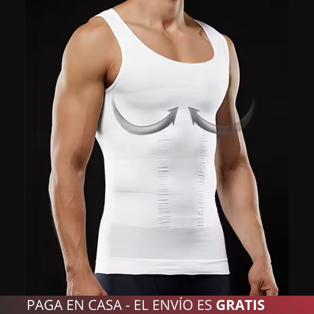 Camisa de compresión MOLDEADORA torso, abdomen y espalda