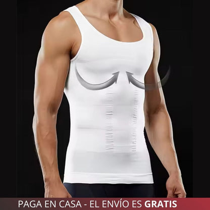 Camisa de compresión MOLDEADORA torso, abdomen y espalda