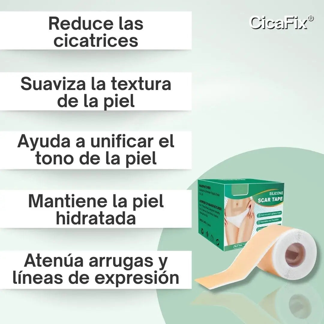 CicaFin® x2 - Reduce la apariencia de cicatrices