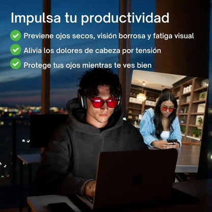 Argus Vision™ Protección visual y Descanzo díario