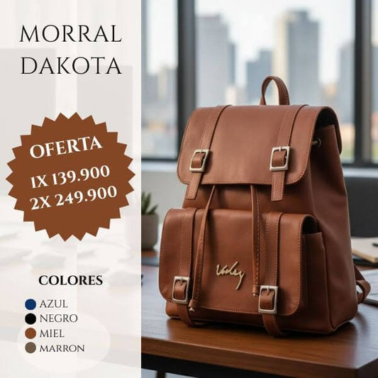 Morral Dakota - Hecho para quienes valoran lo auténtico