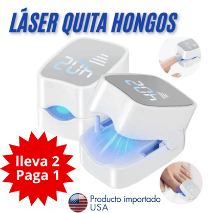 👣LÁSER PORTÁTIL ELIMINA ONICOMICOSIS EN 7 DÍAS 💫 - !LLEVATE 2X1 HOY!