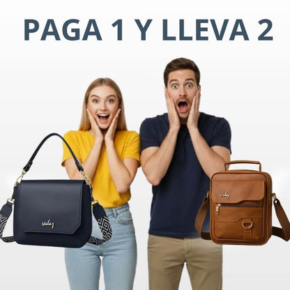 Nuevo Iconic Dúo en Cuero: Para Él y Para Ella