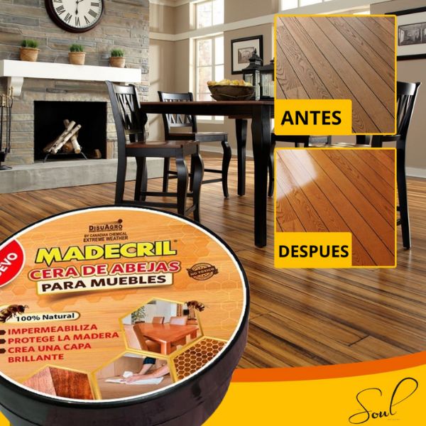 2x1 Cera restauradora para Muebles y Tapicerías l Beewax MadeCril™
