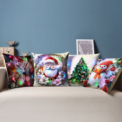 ✨ Los únicos cojines navideños que iluminan tu hogar con luces LED cálidas ✨
