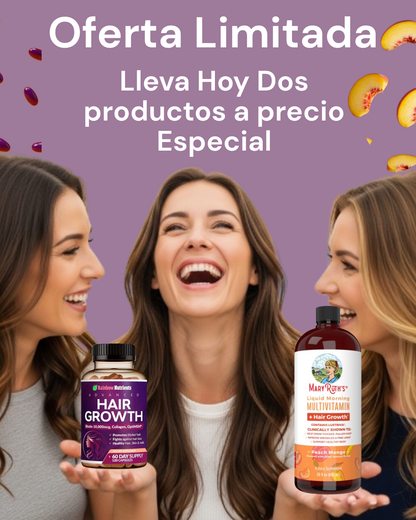 Combo Crecimiento y Nutrición Capilar Avanzada