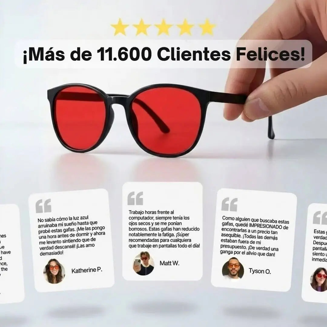 Argus Vision™ Protección visual y Descanzo díario