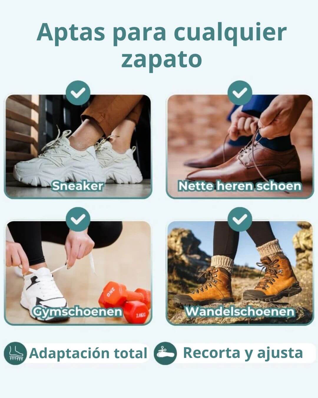 ¡Despídete del dolor de pies y camina con energía todo el día!