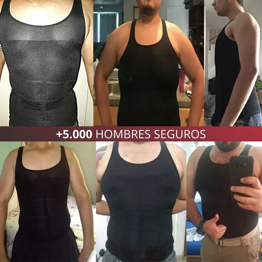Camisa de compresión MOLDEADORA torso, abdomen y espalda