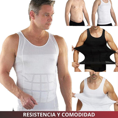 Camisa de compresión MOLDEADORA torso, abdomen y espalda