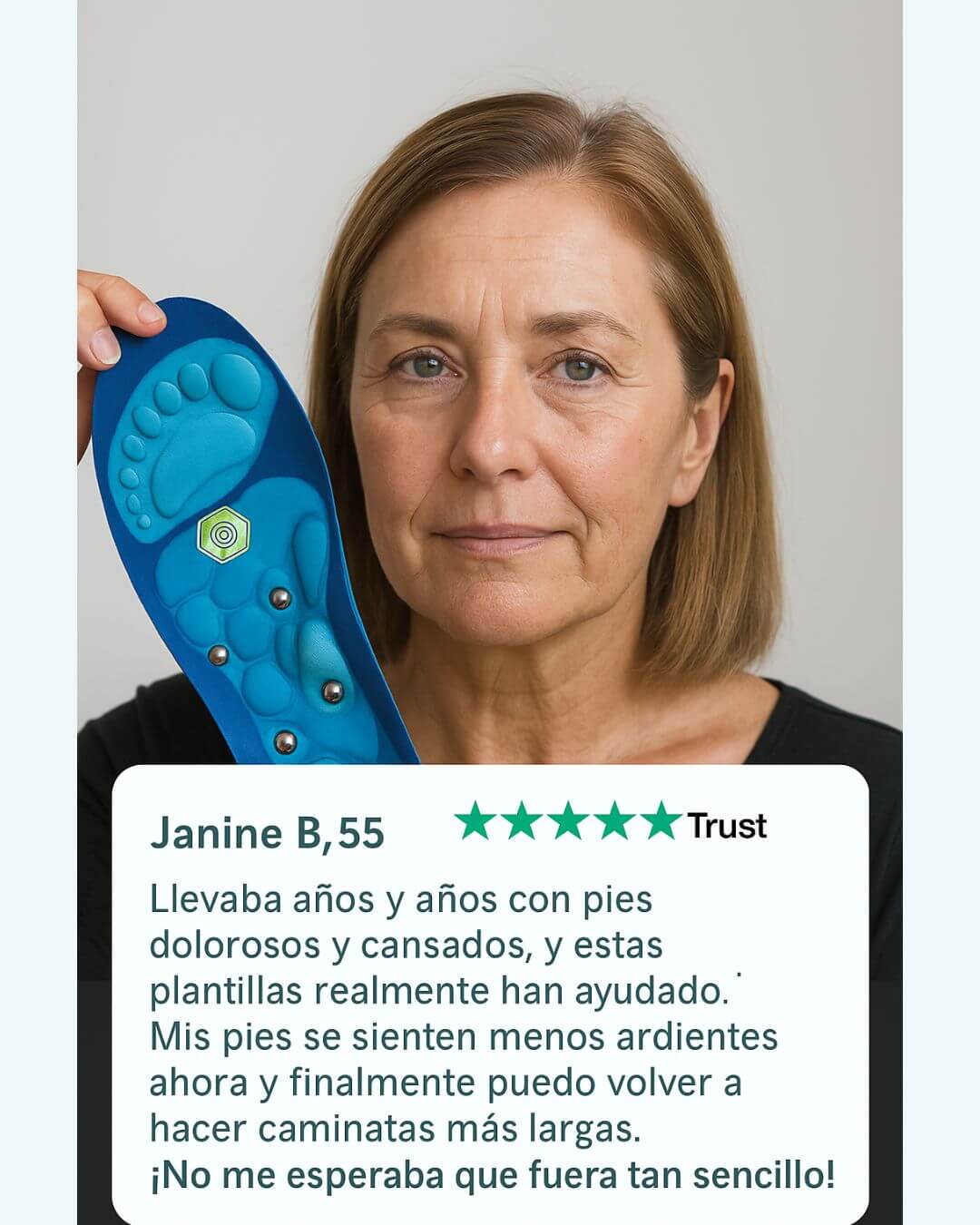 ¡Despídete del dolor de pies y camina con energía todo el día!