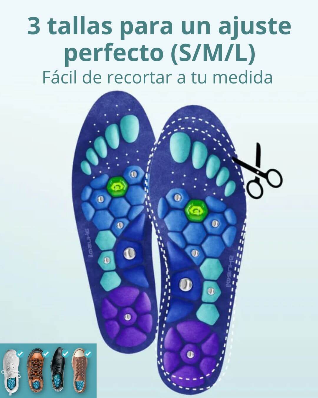 ¡Despídete del dolor de pies y camina con energía todo el día!