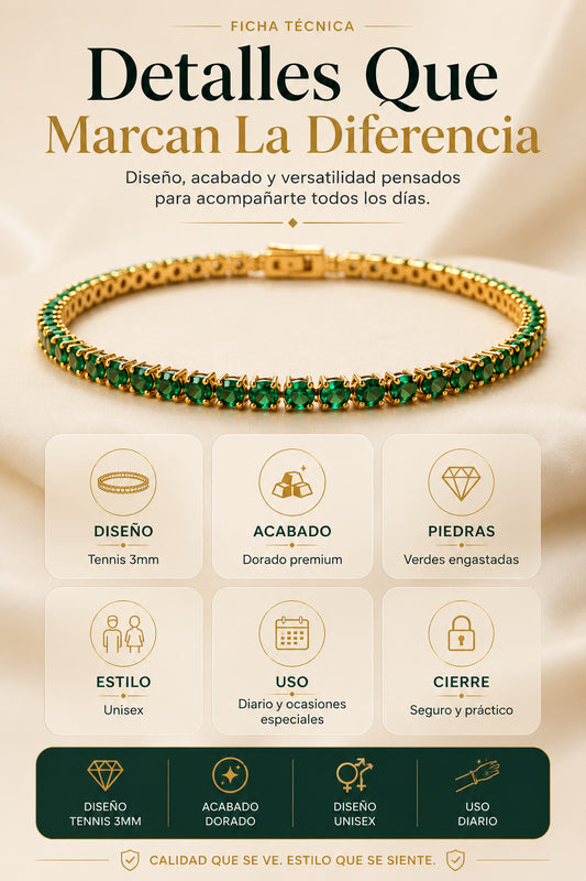 Pulsera tennis