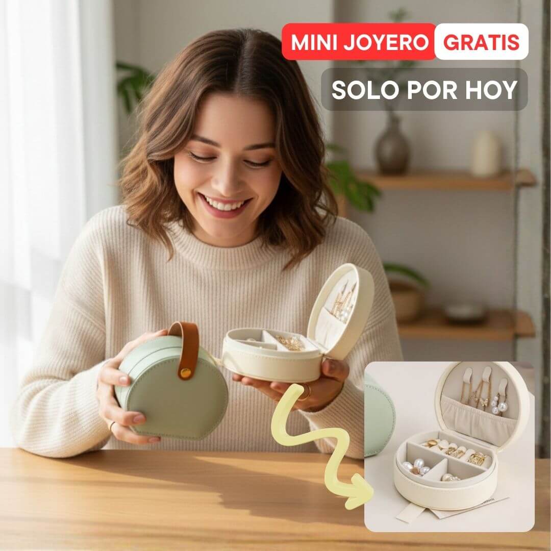 Bolso 2 en 1 Elegante con Compartimento Térmico + JOYERO MINI DE REGALO