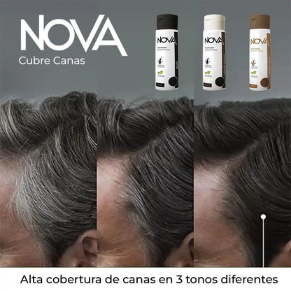 Nova™ Shampoo de Tinte Instantaneo + Adios a las Canas