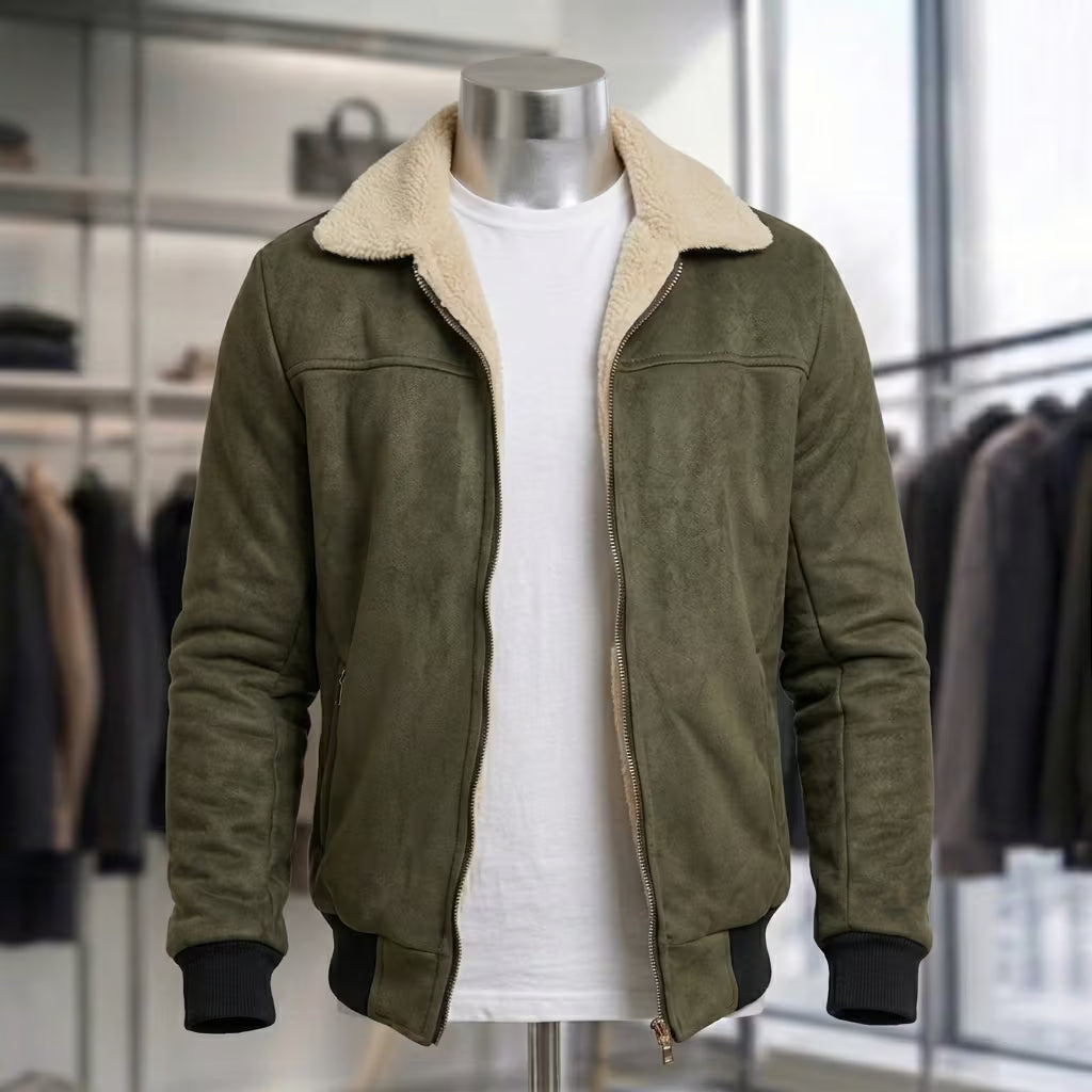 Chaqueta Gamuza Textil Ovejera