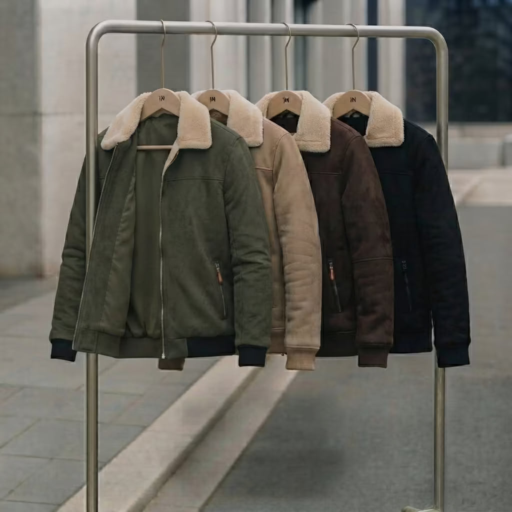 Chaqueta Gamuza Textil Ovejera