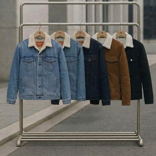 Chaqueta Hombre Jean ovejera