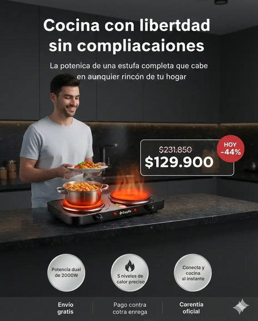Cocina Electrica Eco-Max 2000
