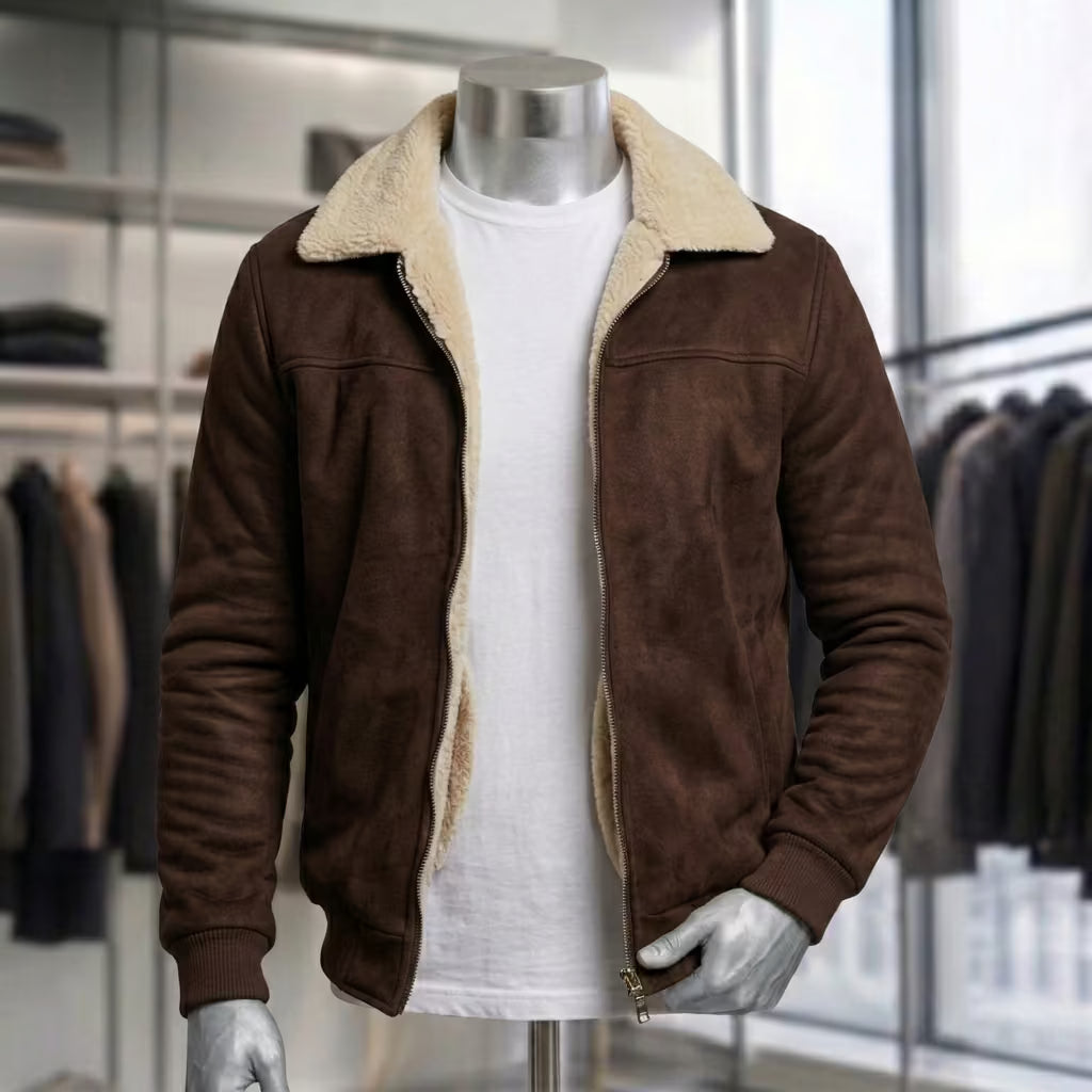 Chaqueta Gamuza Textil Ovejera