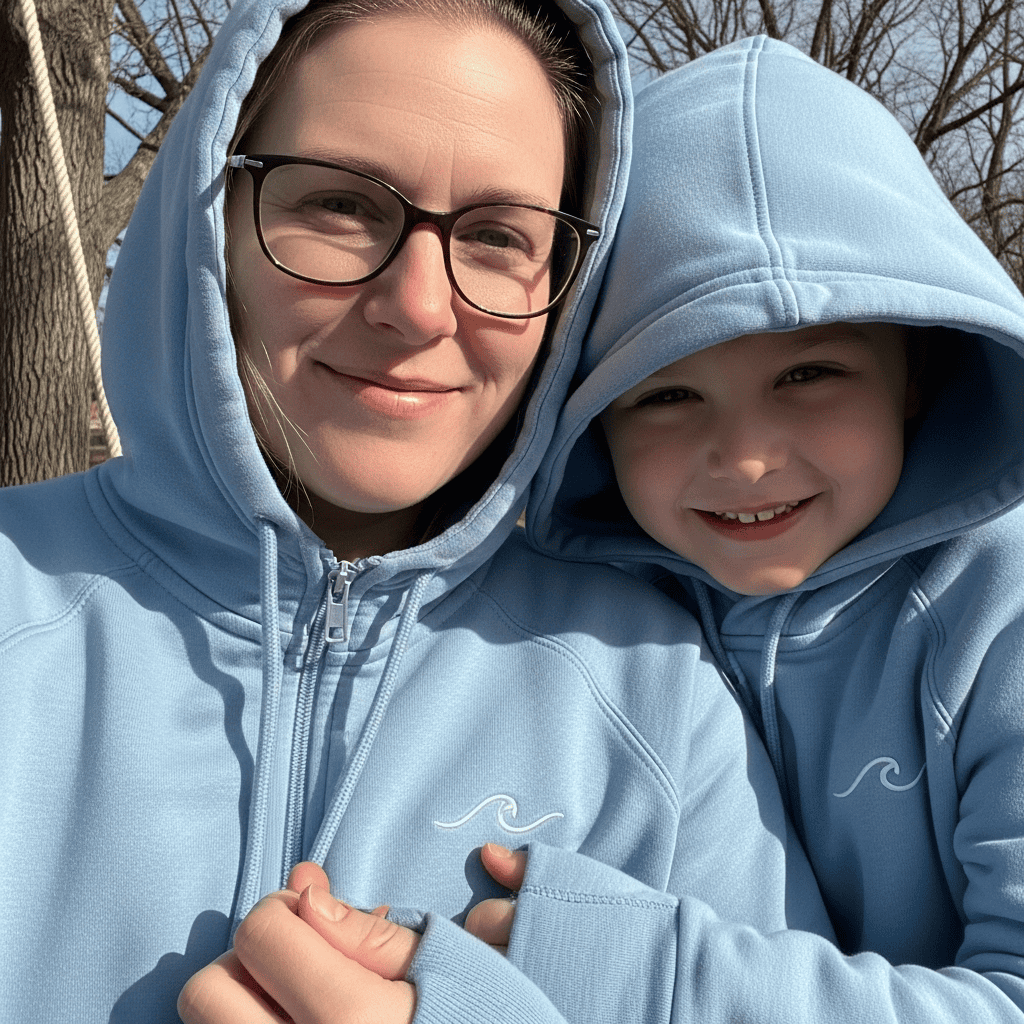 La sudadera calmante Nice Calm™ apoyo sensorial en cada abrigo