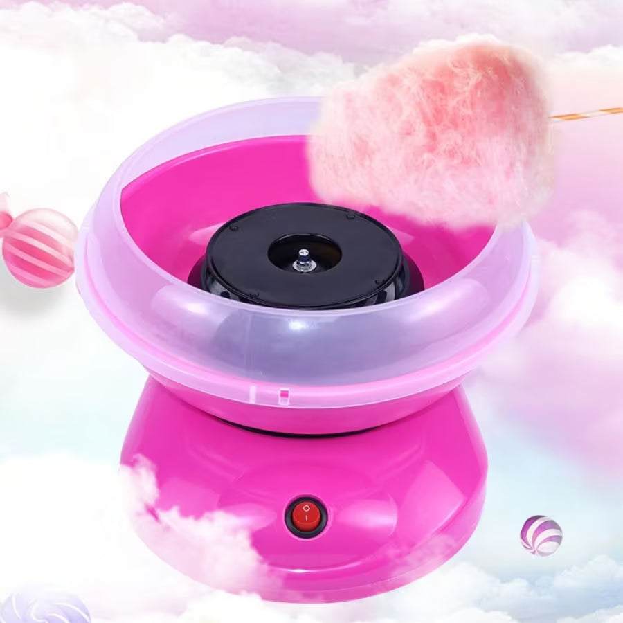 Algodonera de Azúcar para El Hogar: Prepara Momentos Mágicos y Nubes Inolvidables en Solo 3 Minutos 🍭✨
