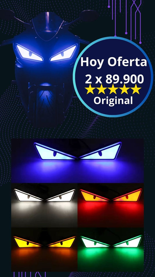 Kit de Luces Moto o Carro Fácil Instalación x2