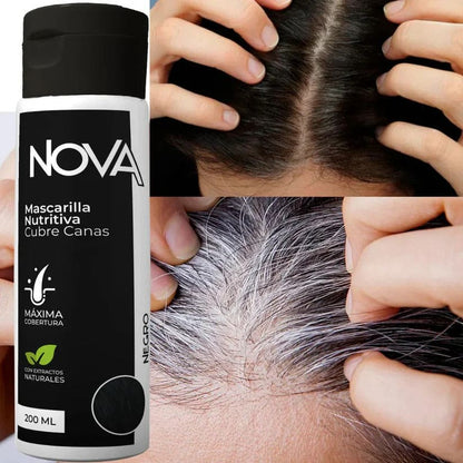 Nova™ Shampoo de Tinte Instantaneo + Adios a las Canas