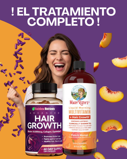 Combo Crecimiento y Nutrición Capilar Avanzada