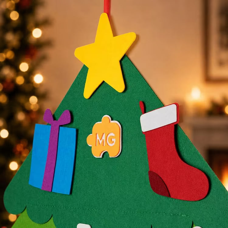 Arbol de navidad decorable Montessori - Para niños