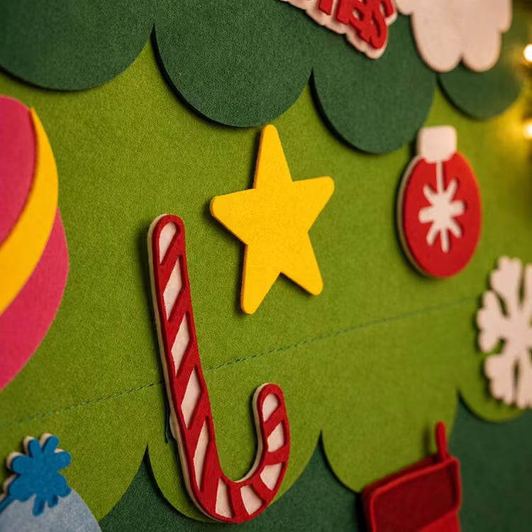Arbol de navidad decorable Montessori - Para niños