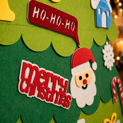 Arbol de navidad decorable Montessori - Para niños