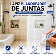Lápiz Blanqueador de Juntas para Azulejos - JointPro™