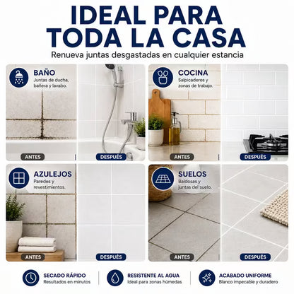 Lápiz Blanqueador de Juntas para Azulejos - JointPro™
