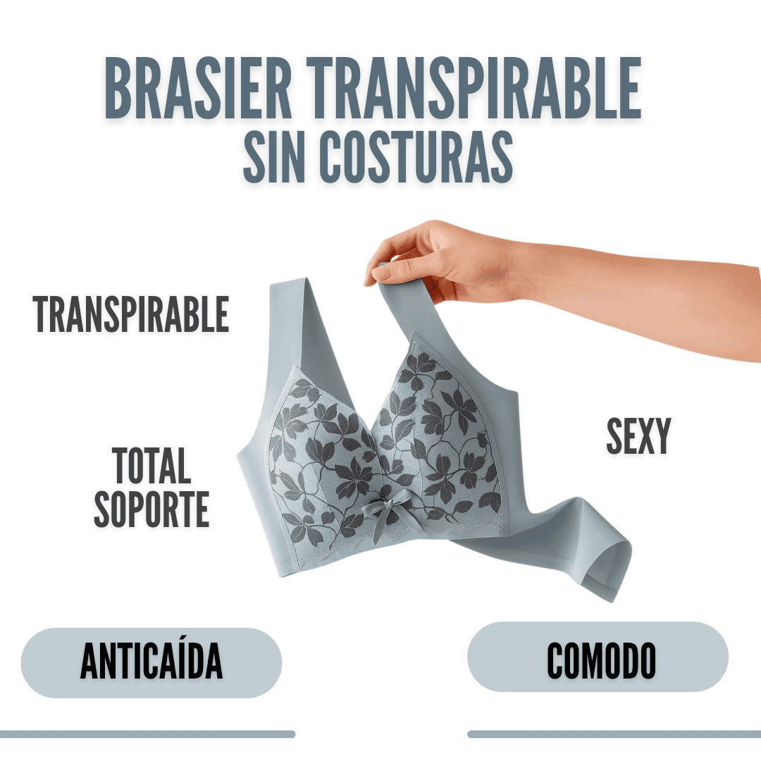 2x1 Brasier de Encaje Sin Varillas: Comodidad que te hace sentir linda