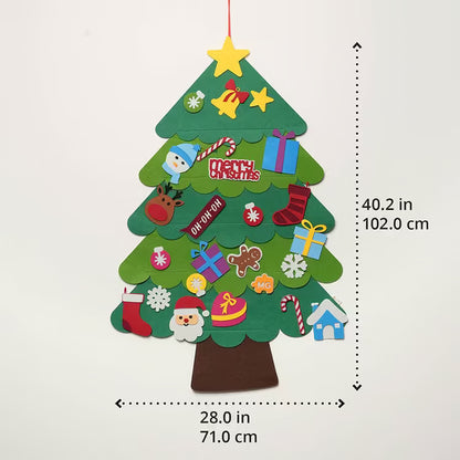 Arbol de navidad decorable Montessori - Para niños