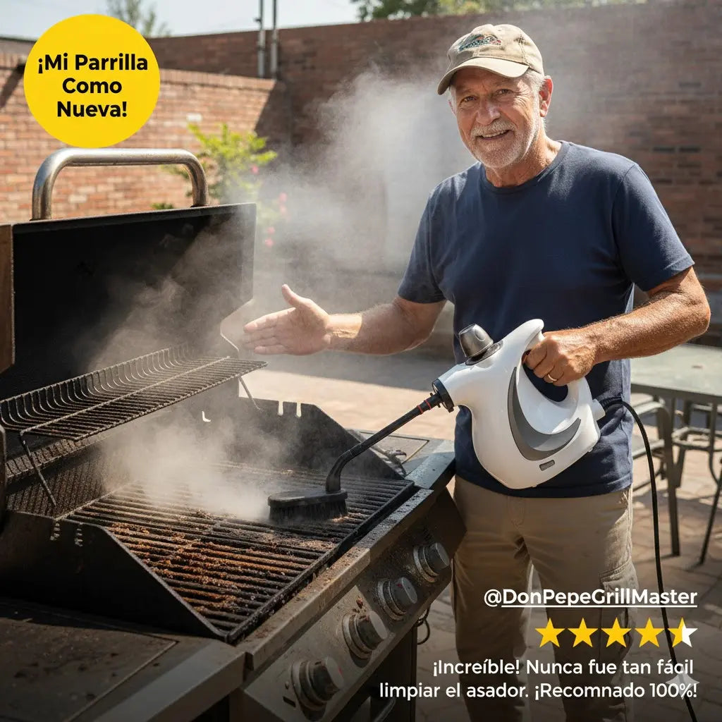 VaporKing 360: Limpieza total, rápida y sin químicos.